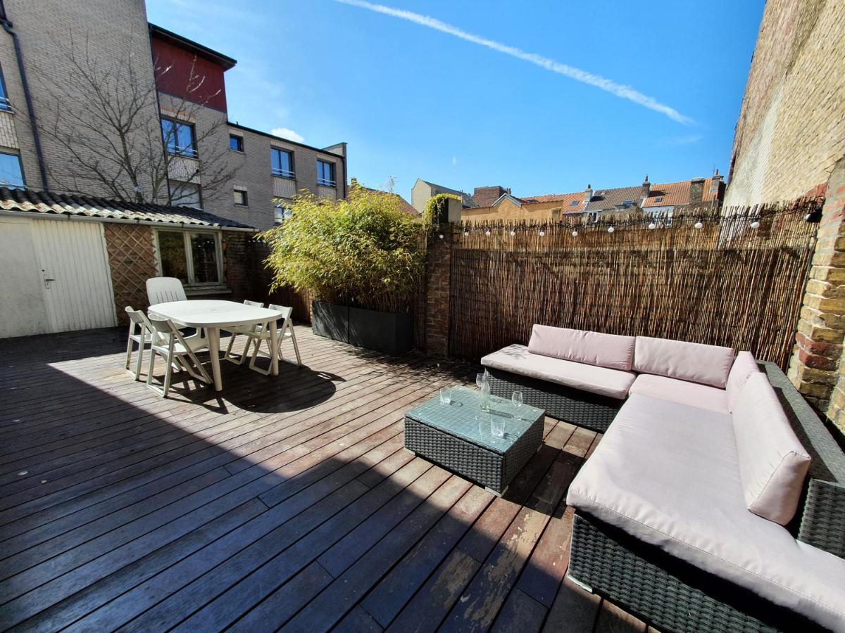 Grande Maison Avec Terrasses Ensoleillees - Large House With Sunny Terraces Dunkirk Exterior photo